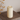 Deluxe Homeart Solid Stripe LED Bloklys Ø 8 X 15 Cm Cream LED Shape 3