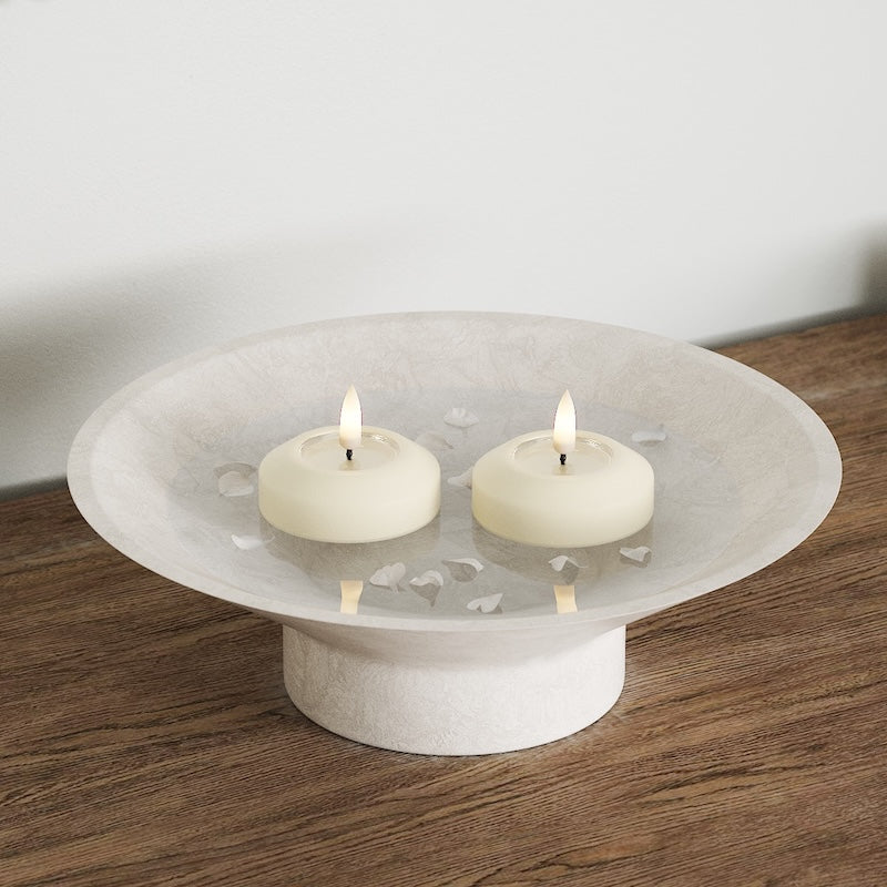 Deluxe Homeart LED Flydelys Ø 6,1 cm (2 stk) Cream