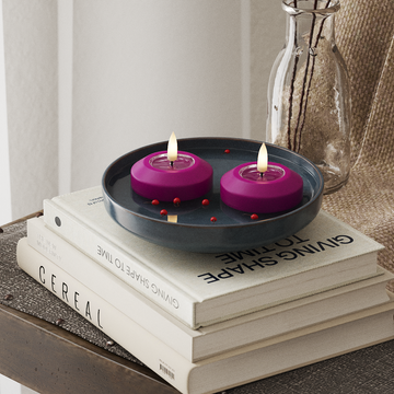 Deluxe Homeart LED Plovoucí světlo Ø 6,1 cm 2 ks Fialová LED plovoucí světlo 4